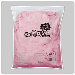 B2s 이지루미샌드(모래놀이) 5kg벌크팩 분홍