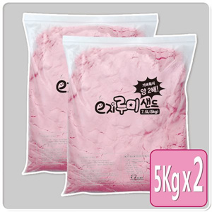 B2s 이지루미샌드(모래놀이) 10kg벌크팩 분홍