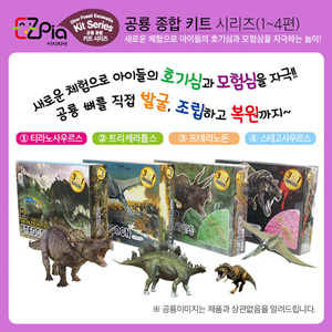 B2s 공룡화석 발굴 키트 4종