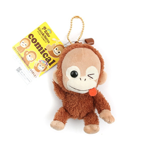 Dys 코믹 베이비코코 인형-메롱(가방고리10cm) 원숭이인형 몽키 키체인