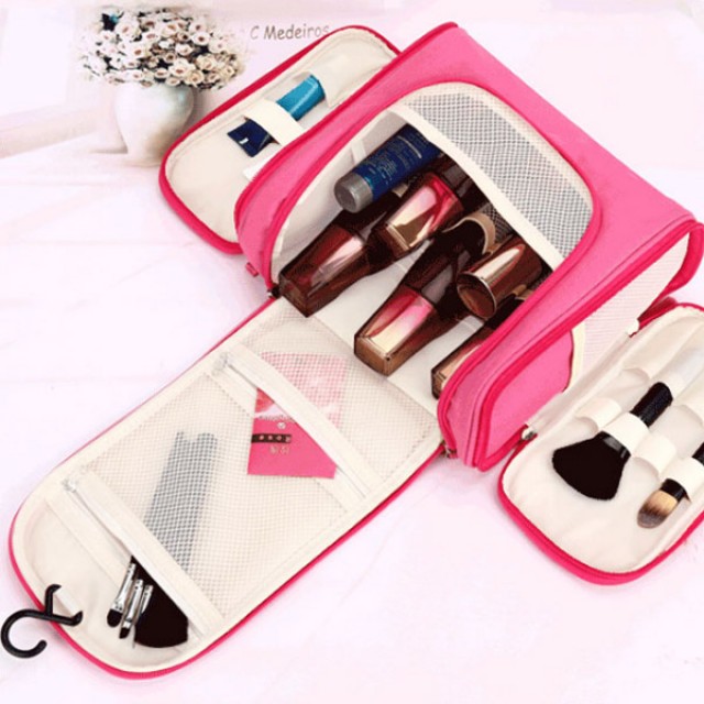 [해외] 패션 캐주얼 여행가방 수납백 화장파우치 대용량 다용도 세면가방
