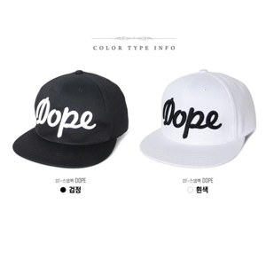 Dch 스냅백 볼캡 DOPE 남녀공용 패션 모자