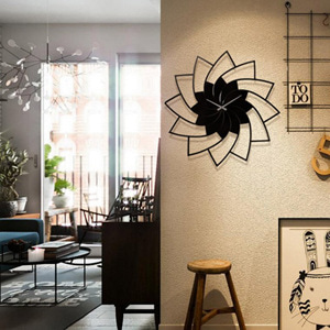 [해외] TOP신상 패션 캐주얼 창의적인 벽시계 가정용 정은 미니얼 거실 아이디어 시계