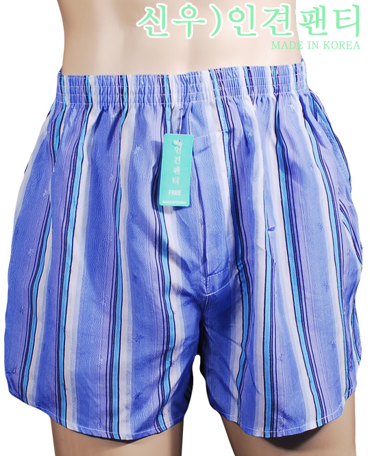 sw (삼신)(풍기인견팬티)다양한 무늬 시원하고 가벼운 인견소재 남성 트렁크