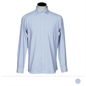 Mand FSSF18033 블루 선염 도비 셔츠