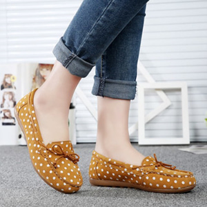 [해외] 완두콩 신발 부드러운 여성 신발