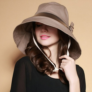 [해외]직구 여성 자외선 차단 태양 패션 썬캡 모자
