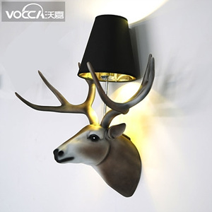 [해외]직구 VOCCA Wojia 녹용 사슴 인테리어 장식 램프