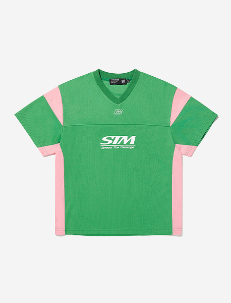 KIDS STM RUGBY TEE - GREEN