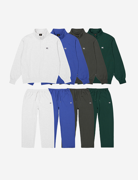 TAG HALF ZIP SETUP - 4 COLORS brownbreath