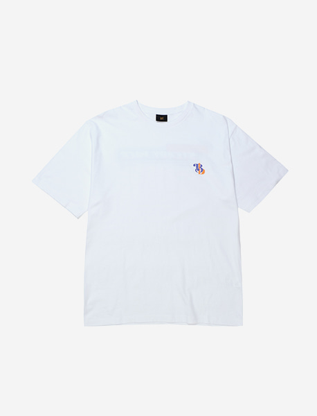 STEADY PACE TEE - WHITE brownbreath
