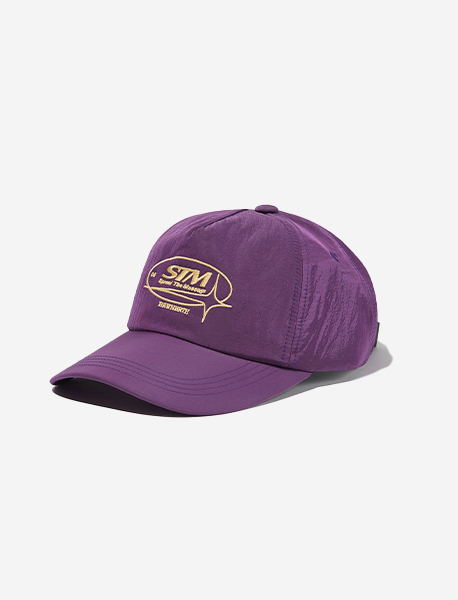 STM NYLON CAP - PURPLE brownbreath