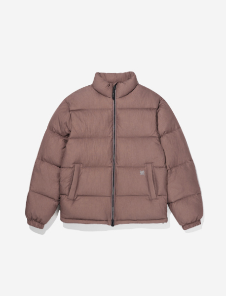 TAG SHORT DOWN PUFFER - BURGUNDY brownbreath