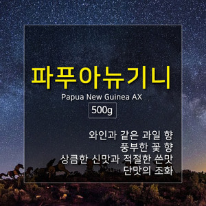 제로커피 파푸아 뉴기니 AX 500g