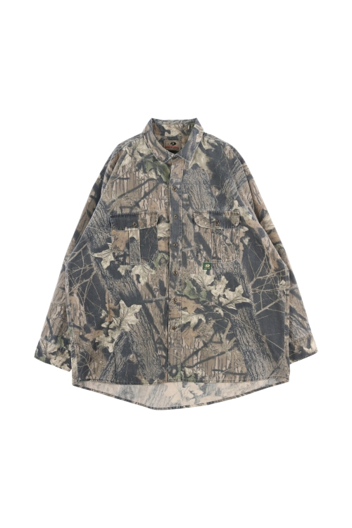 MOSSY OAK (Man - 2XL) 패턴 긴팔 셔츠