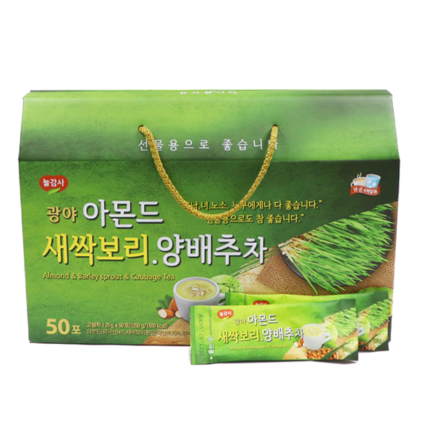 아몬드 새싹보리양배추차(25gX50포)1250g