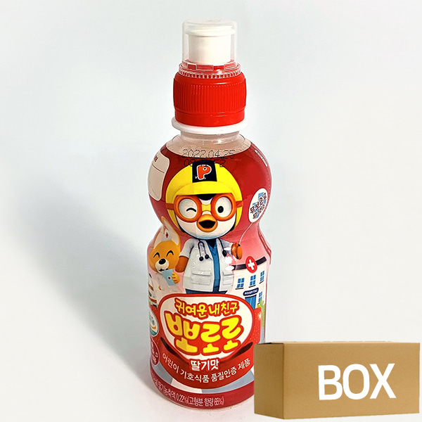 뽀로로 어린이 음료 딸기맛 235ml X 24개입 1박스