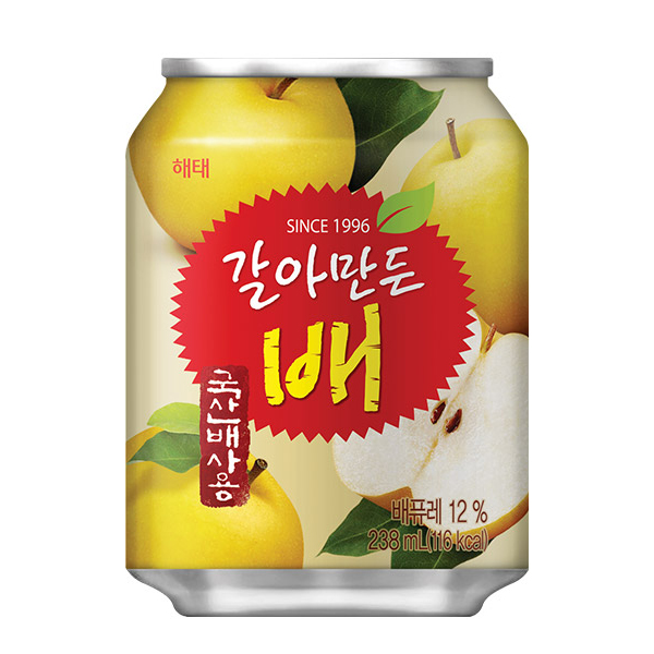 해태 갈아만든 배 238ml X 12개 1곽