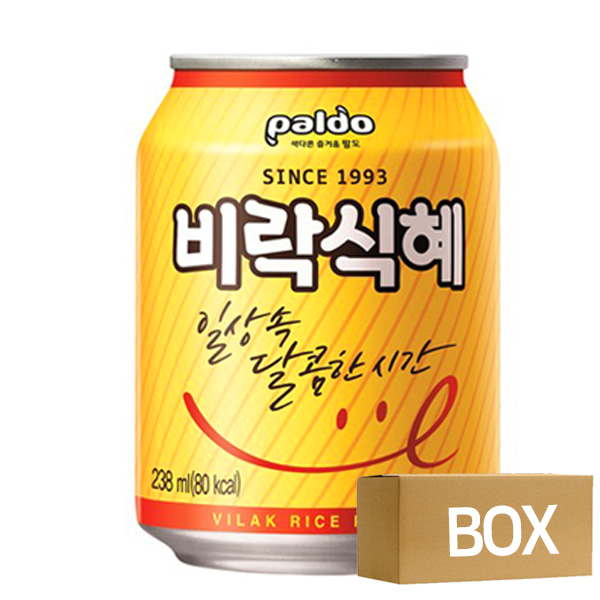 비락식혜 238ml X 6개 X 4묶음 1박스