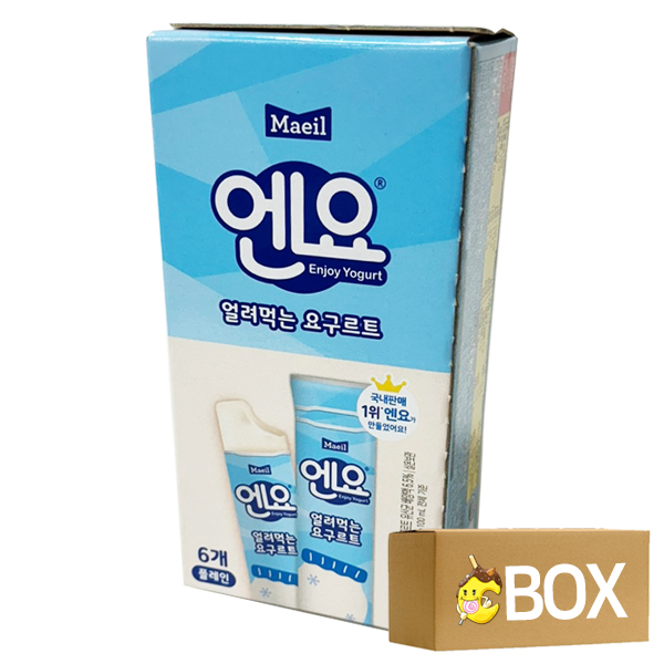 엔요 얼려먹는 요구르트 85ml X 6개입 X 4곽 1박스