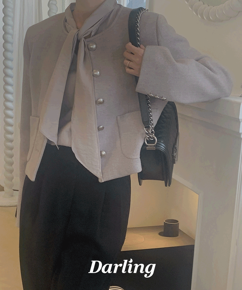 [MADE] December Cropped Wool Jacket : [PRODUCT_SUMMARY_DESC]