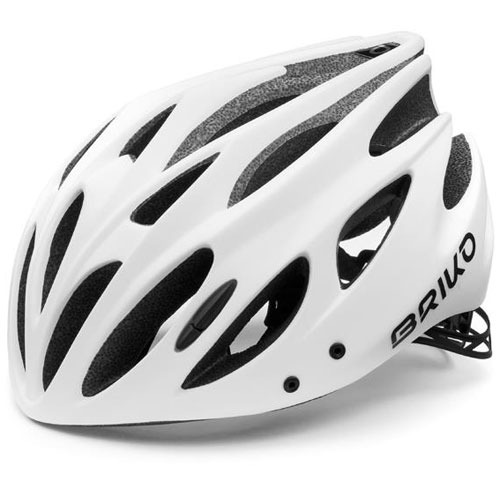 브리코 KISO (SHINY WHITE)  BRIKO BIKE HELMET