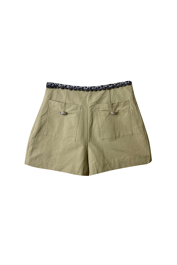 Safari Vintage Tweed line Shorts
