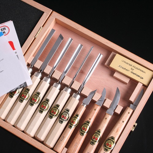 [투체리] 조각도 11종셋트 Carving Tool Set (11pcs / 3441)/독일생산