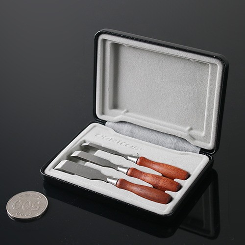 [Veritas] 베리타스 미니어처 끌 3종 세트 / Set of 3 Miniature Chisels (05P8501)