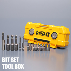 [DEWALT] 디월트 15pcs 스크류 드라이버 비트 세트 + 자석 케이스 / 다용도 케이스(자석), 다양한곳에 거치 / DT7918-QZ