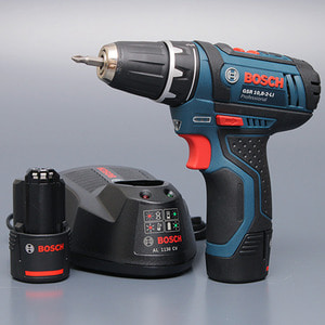 [BOSCH] 보쉬 10.8V 충전 드릴 드라이버 GSR10.8-2-LI / 2.0Ah 배터리 2개, 충전기 포함 / EC 브러쉬리스 모터 기술 탑재 / 작고 가벼운 디자인 휴대용 파워 패키지 / 회원할인, 적립제외 상품