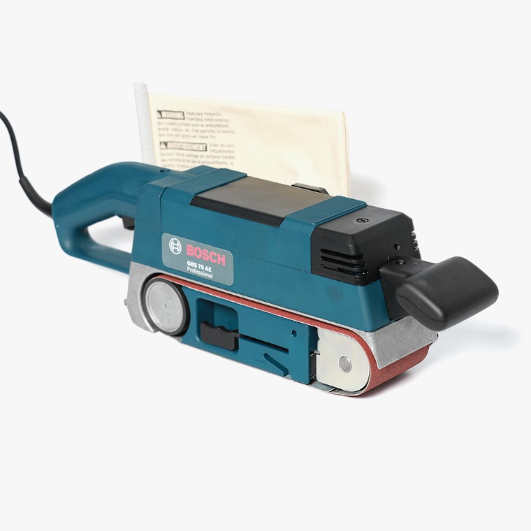 [BOSCH] 보쉬 벨트샌더 / GBS 75 AE PROFESSIONAL / 집진기능 샌딩기 집진봉투포함 750W