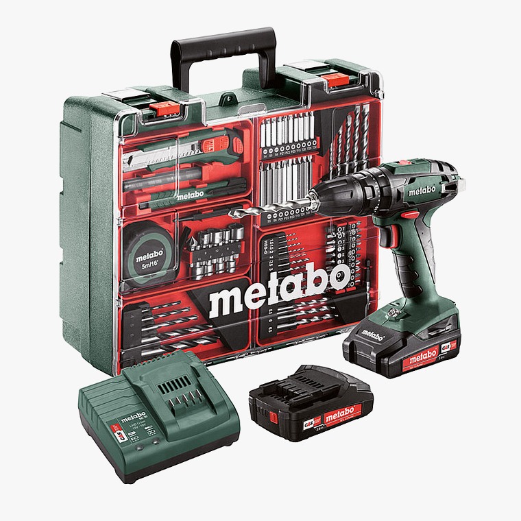 [METABO] 메타보 SB 18 Set 18V 충전 진동 드릴 드라이버 (풀세트/액세서리 포함) 602245720 / 세트구성 드릴링 스크류 임팩 토크조절