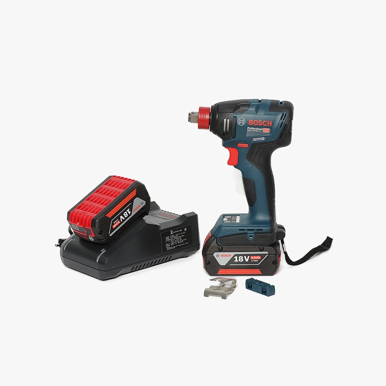 [BOSCH] 보쉬 충전 임팩트 드라이버 렌치 GDX 18V-210 C PROFESSIONAL / 투인원 공구홀더 광범위 작업 속도토크조절