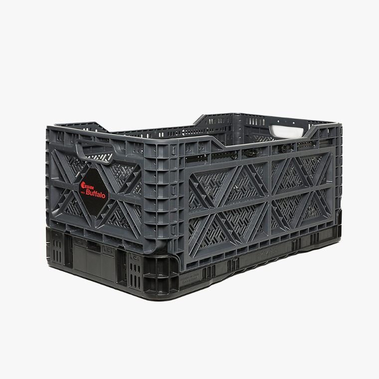 [SHESHIN] 세신공구함 폴딩박스 SB-FB90C(90L) 일반형 챠콜/ 접이식 공구함 수납박스 수납함 공구박스