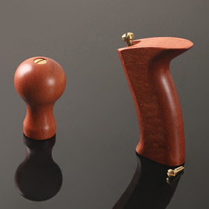 [Veritas] 베리타스 벤치플레인 교체용 부빙가목 손잡이 / Bubinga Knobs &amp; Handles for Veritas Bench Planes (05P4001, 05P4002)