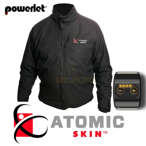 [바이크팩토리]ATOMIC SKIN Heated Jacket Liner 아토믹스킨 열선자켓+무선컨트롤러 (KC인증제품)