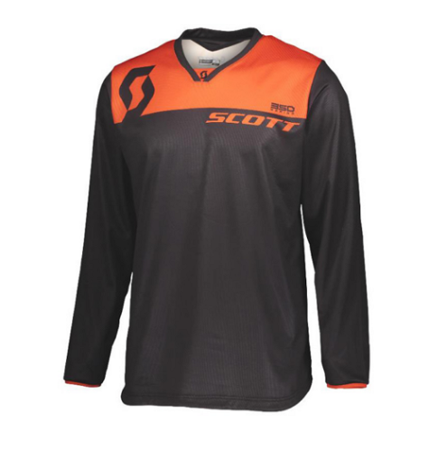 [바이크팩토리] SCOTT 350 Dirt Jersey 350 더트 져지 MY2021(Black/Orange)