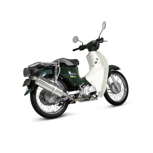 [해외] SUPER CUB110 (18-21) 파워 소음기 타원형 풀시스템 머플러