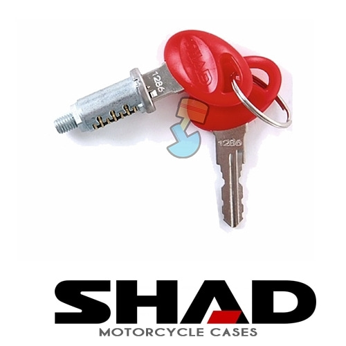 [바이크팩토리]SHAD 탑박스 악세사리 - SH45/SH40 CARGO/SH40/SH39/SH34/SH33 NEW 보수용 키세트 (201722R)