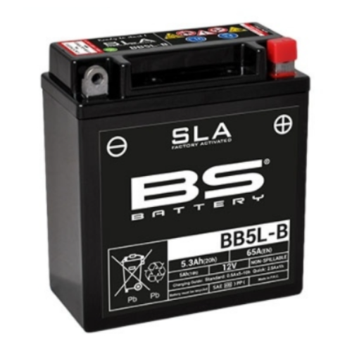 BS배터리 SLA (BB5L-B 12V 5.3AH) [바이크팩토리]