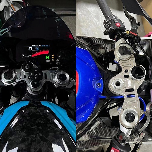 [해외]S1000RR(19-22) 탑브릿지+핸들 셋트 (블랙, 실버)