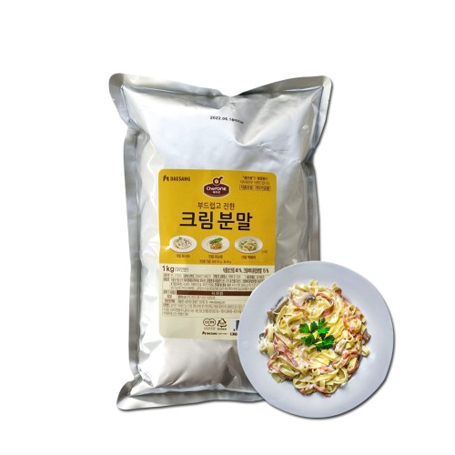 [이제이푸드스토리] 크림분말 1kg 쉐프원 크림 파스타 떡볶이