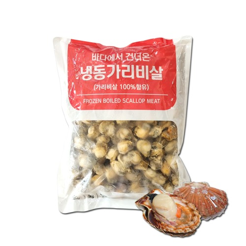 [이제이푸드스토리] 자숙 가리비 살 1kg 100/200