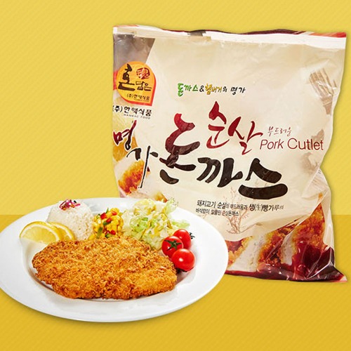 [이제이푸드스토리] 순살 돈까스 750g 한맥 (150g x 5ea)