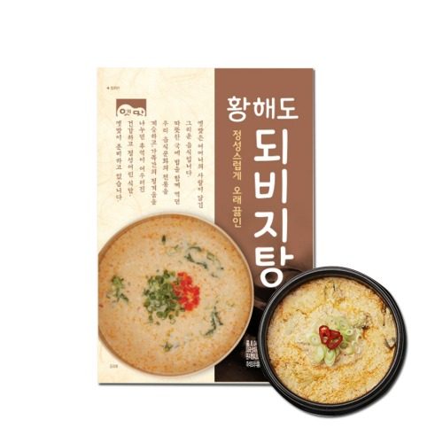 [이제이푸드스토리] 황해도 되비지탕 / 콩비지찌개 / 콩비지탕 600g