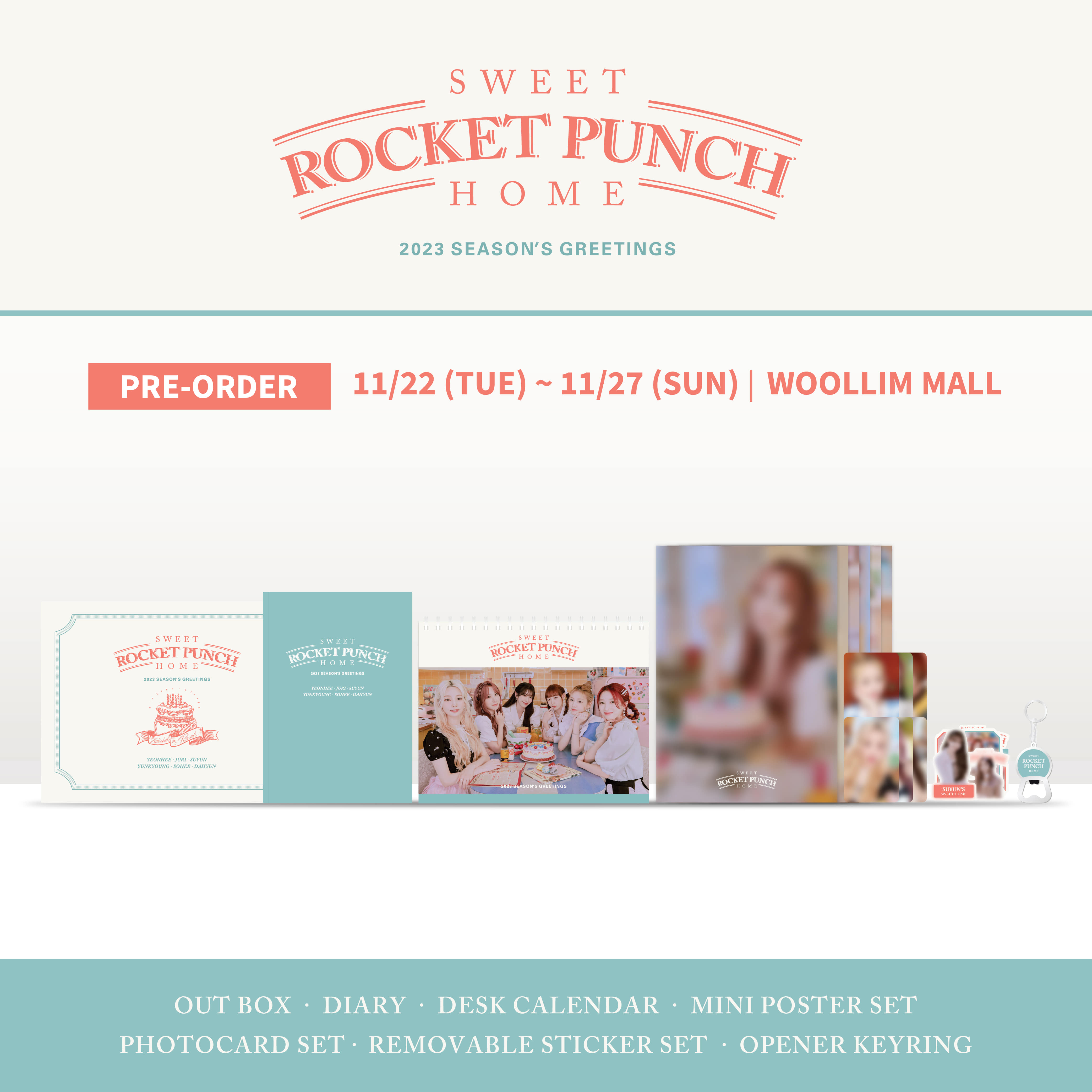 ROCKET PUNCH 2023 SEASON&#039;S GREETINGS