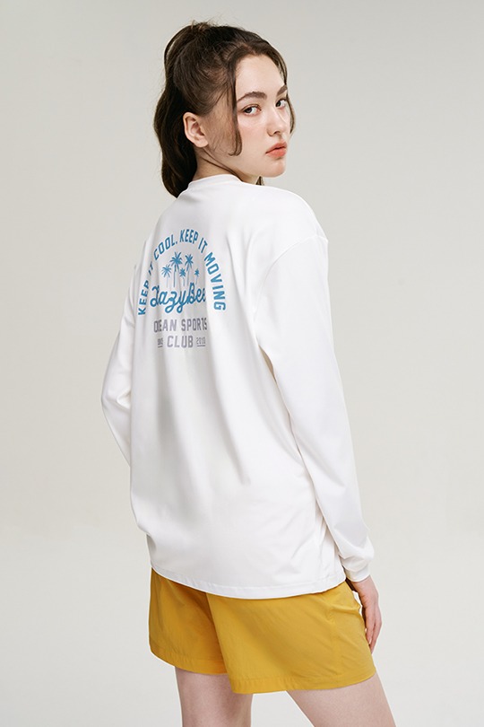 [SET] 남여공용 에어프레쉬 스트링 롱 슬리브 + 스트레치 쇼츠 W 화이트레이지비 래쉬가드