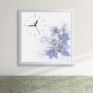 디자인액자시계(gm-cy401)-꽃의 노래 액자벽시계