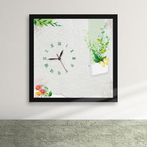 디자인액자시계(gm-iz213)-봄의향기액자벽시계